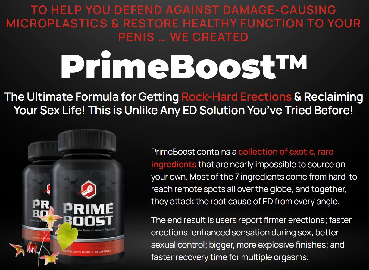 PrimeBoost Male Enhancement